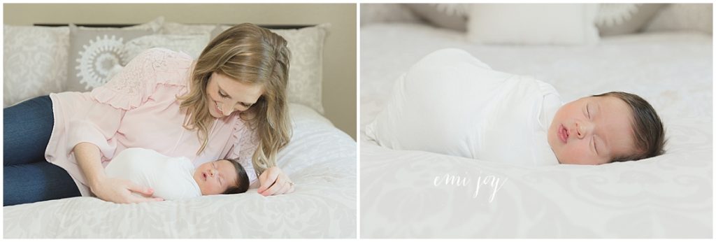 lifestyle newborn session grapevine