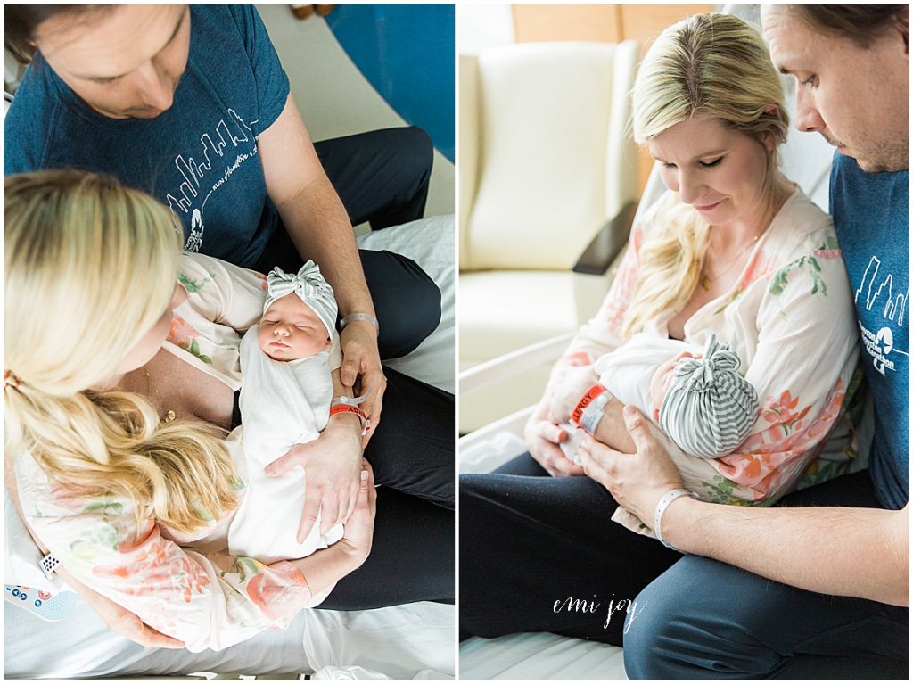 dallas hospital newborn photography